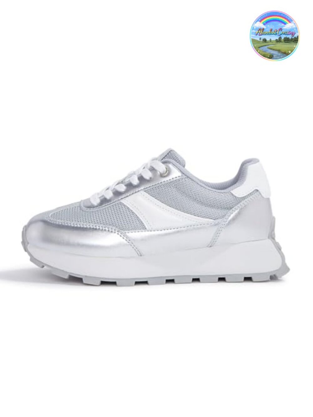 Platform Retro Sneakers Classic Walking Shoes Memory Foam Anti-Slip
